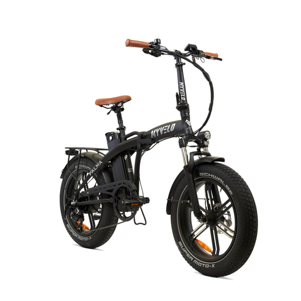 MYVELO Palma Elektro Klapprad schwarz