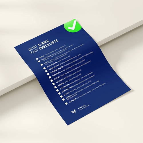 E-Bike Kauf Checkliste