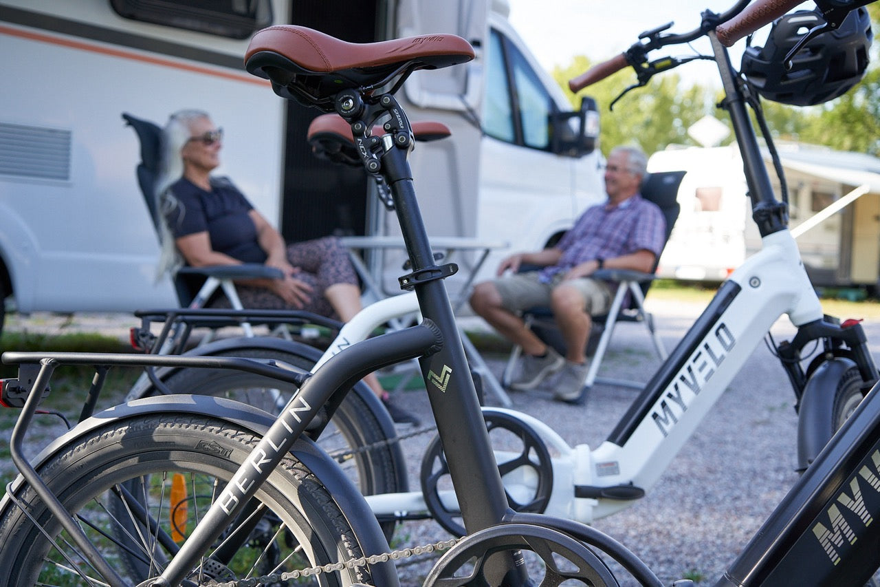 Klapprad beim Camping