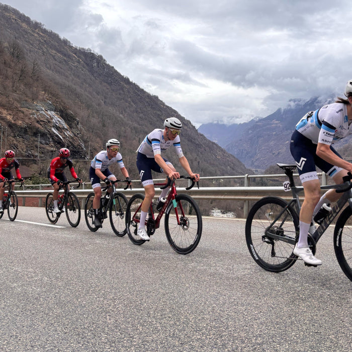 Das MYVELO Pro Cylcing Team erkämpft erstes Podium der Saison beim GP Ticino 🇨🇭🚴‍♂️