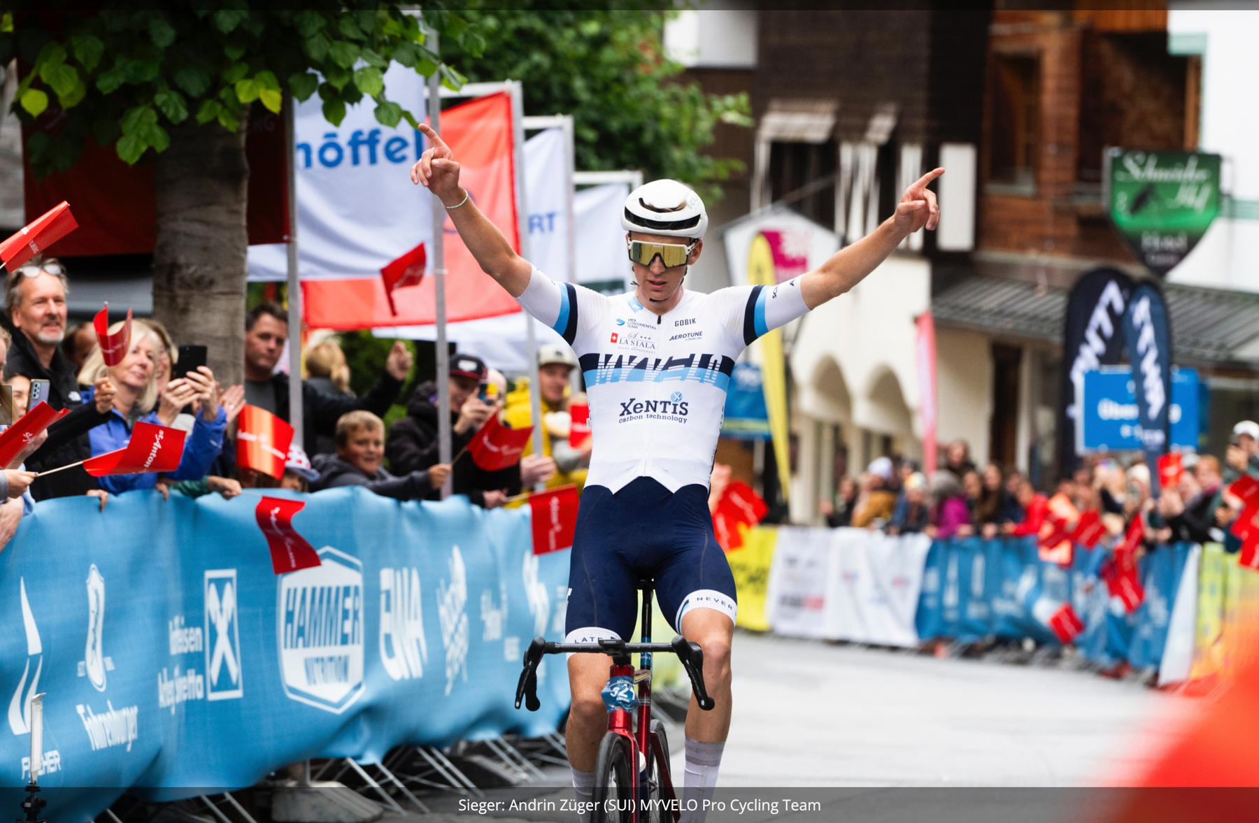 Andrin Züger gewinnt den Arlberg Giro 2025 – MYVELOs Bergspezialist in Topform