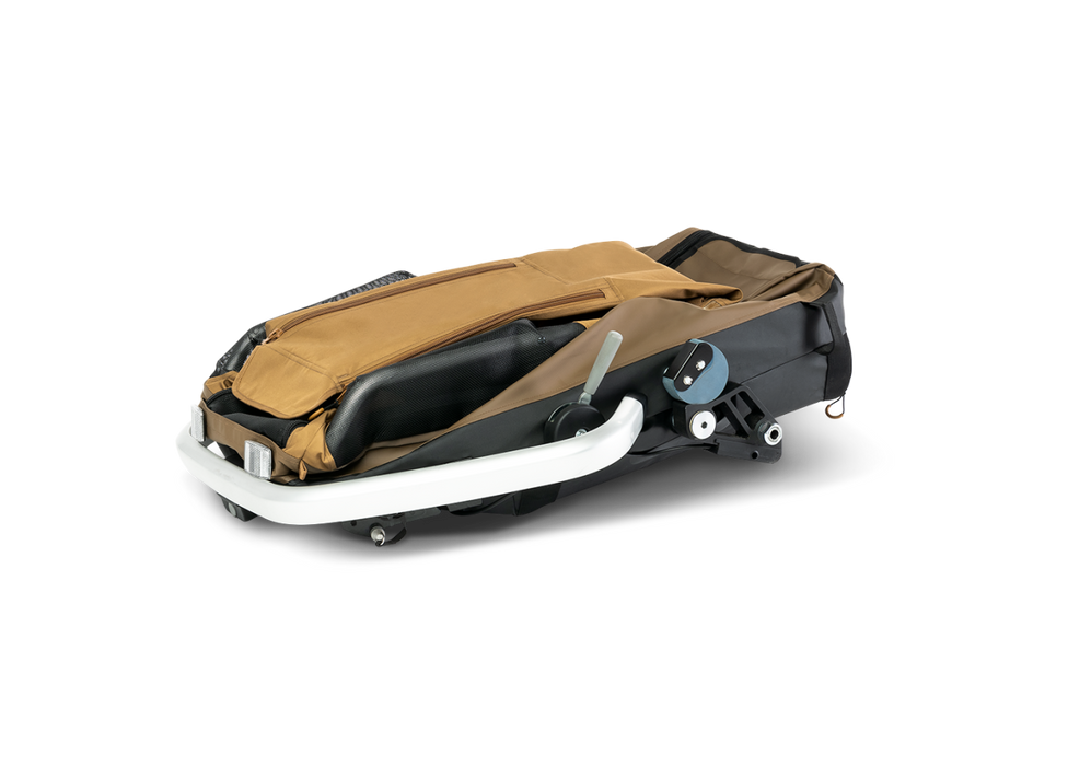 Croozer Hundeanhänger DOG ENNA SUNDOWN YELLOW - myvelo.de
