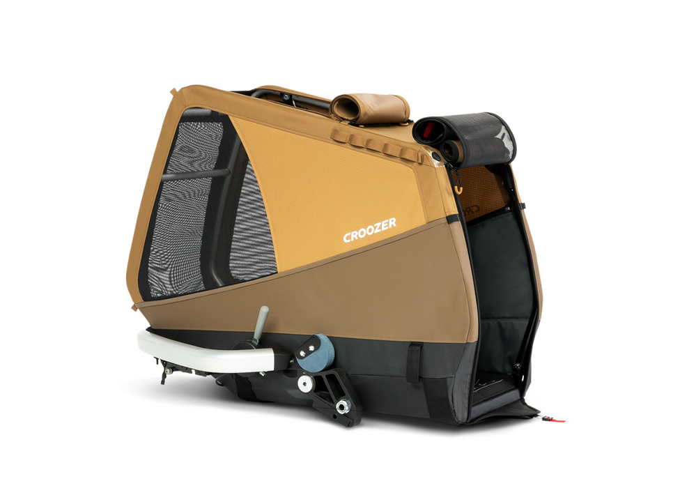 Croozer Hundeanhänger DOG ENNA SUNDOWN YELLOW - myvelo.de