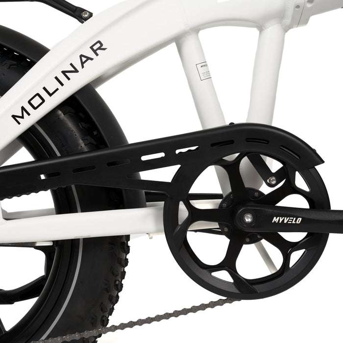 kettenschutz für klapprad E-Bike folding bike MYVELO Molinar E-Fatbike buy in the shop — myvelo.de