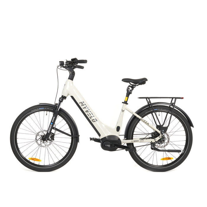 MYVELO Nizza E-Bike Trekking Sand White