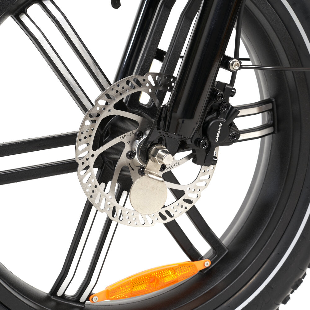 Brakes you forget about in any weather. Because they're always there.