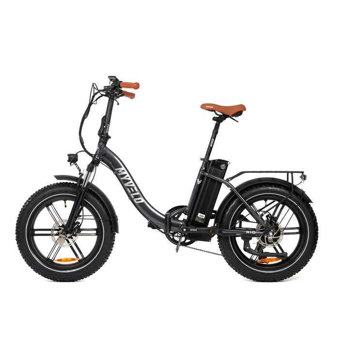 MYVELO Rio Elektro-Klapprad schwarz