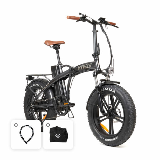 Palma Elektro-Klapprad + Schloss + Tragetasche - myvelo.de