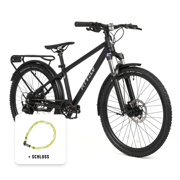 Kinder 24" MTB + Schloss