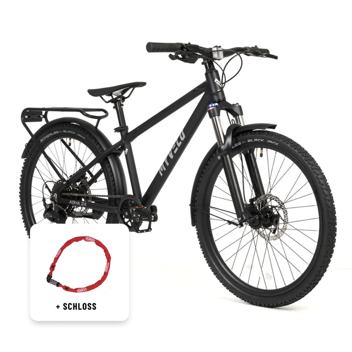 Kinder 24" MTB + Schloss