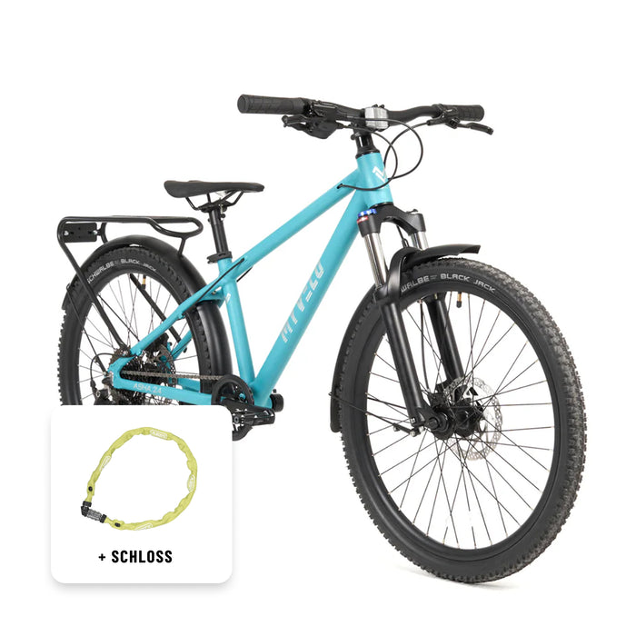 Kinder 24" MTB + Schloss