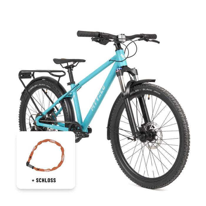 Kinder 24" MTB + Schloss