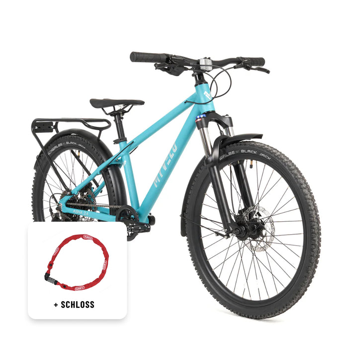 Kinder 24" MTB + Schloss