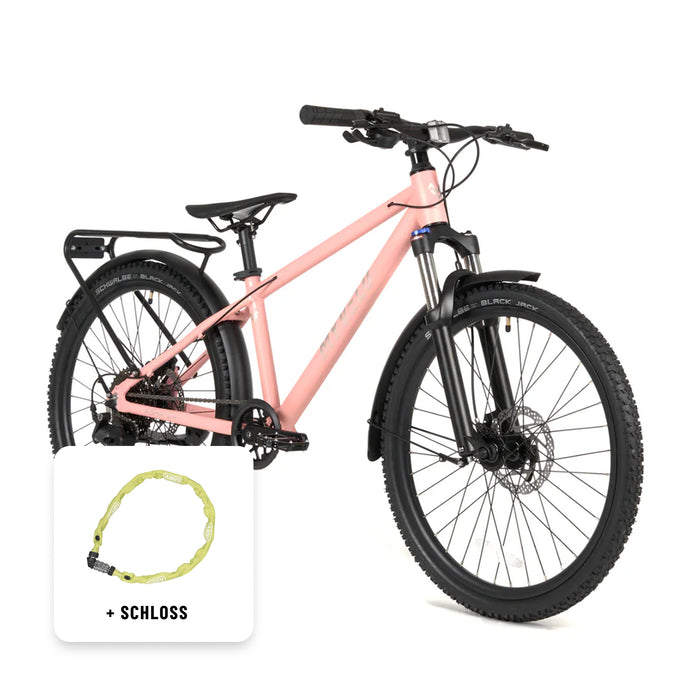 Kinder 24" MTB + Schloss