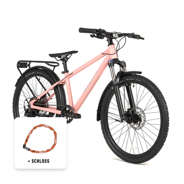 Kinder 24" MTB + Schloss