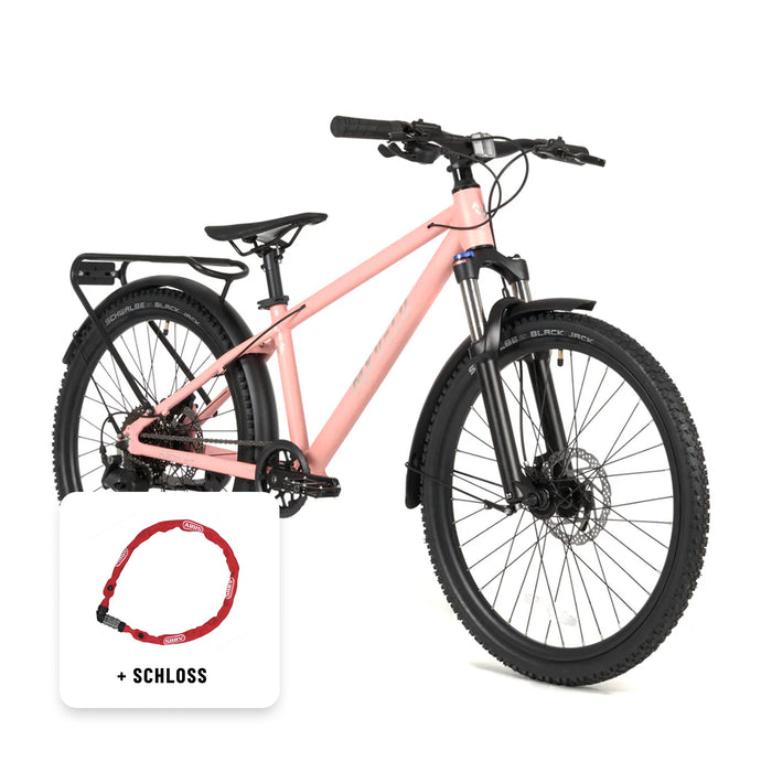 Kinder 24" MTB + Schloss